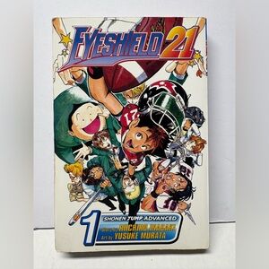 Eyeshield 21 Volume 1 by Riichiro Inagaki (2005) rare oop AC Manga graphic novel